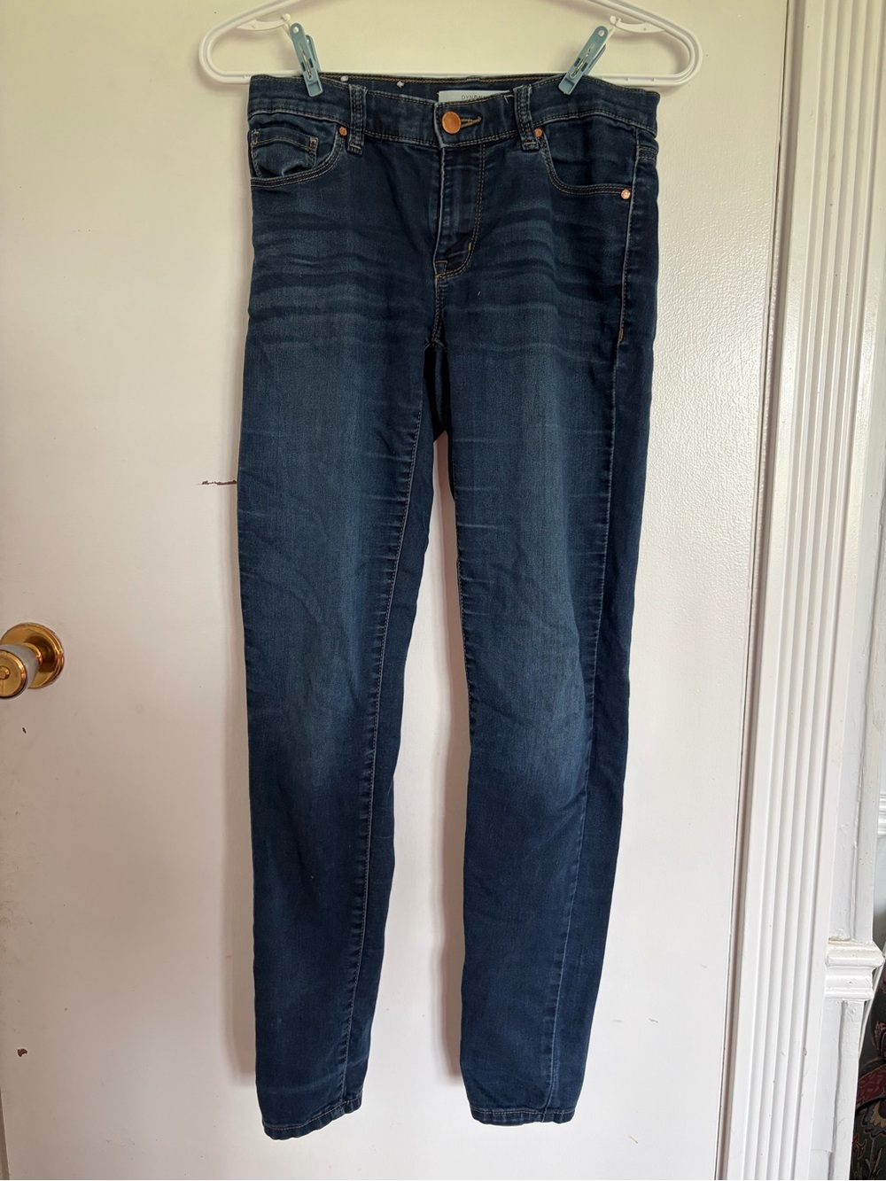 Dynamite Women's Dark Blue Stretch Jeggings